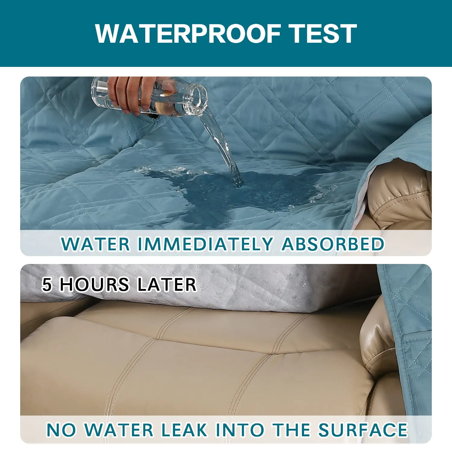 100% Waterproof Recliner Sofa Cover