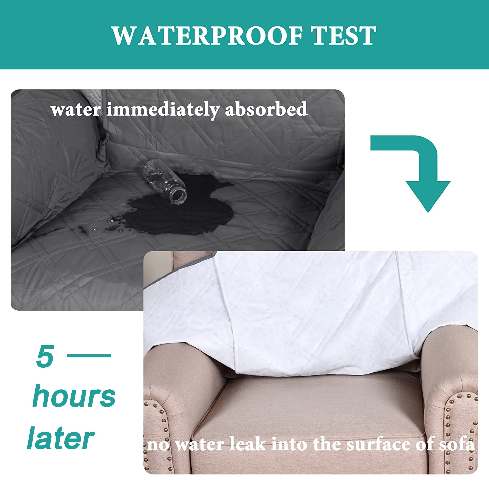 100% Waterproof Recliner Sofa Cover