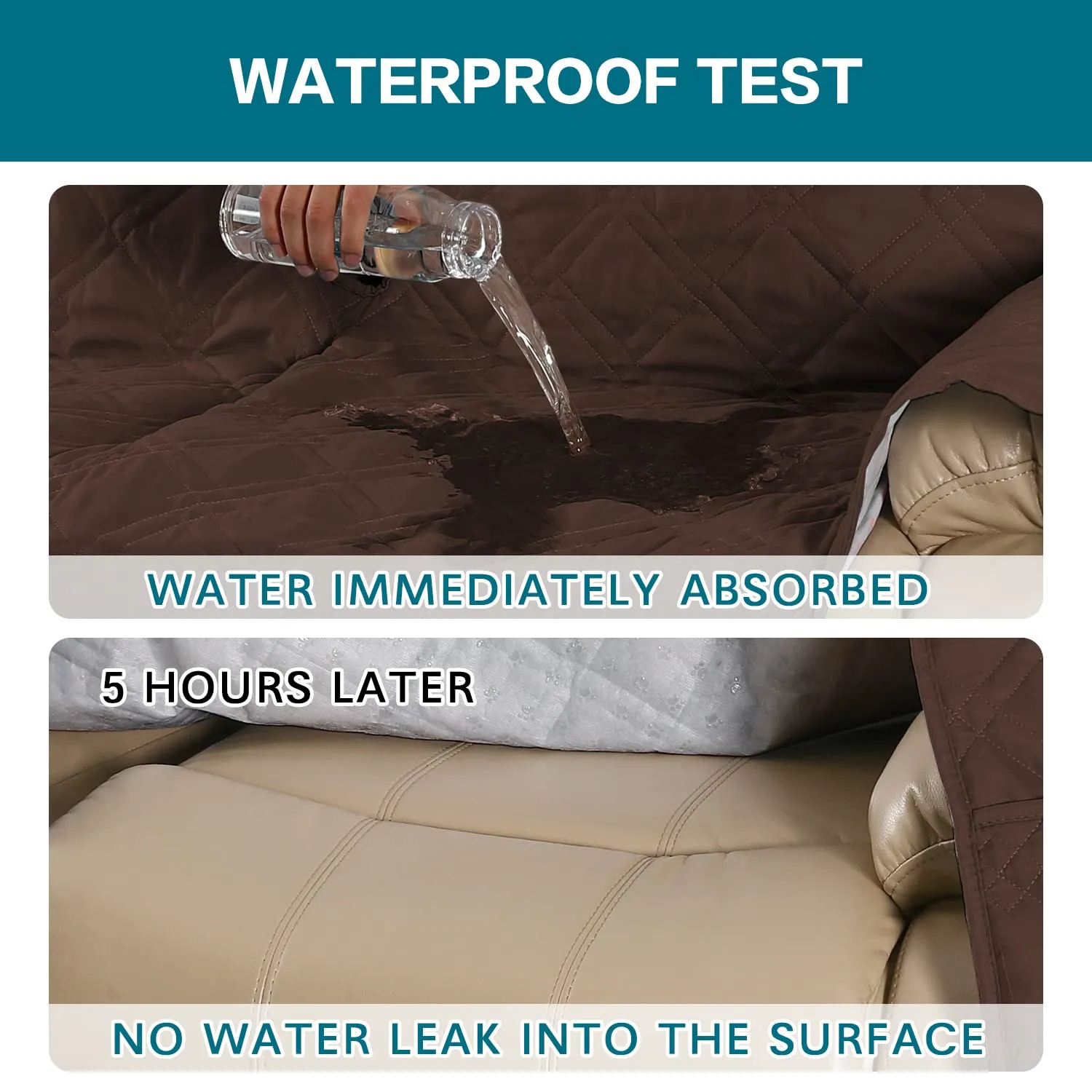100% Waterproof Recliner Sofa Cover