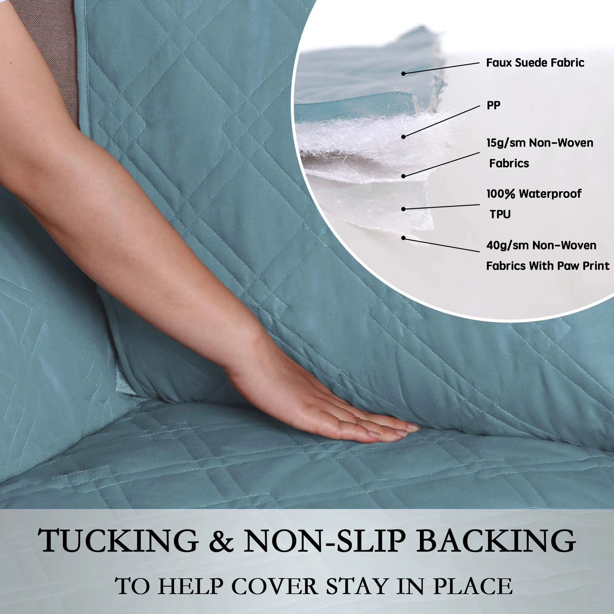 100% Waterproof Recliner Sofa Cover