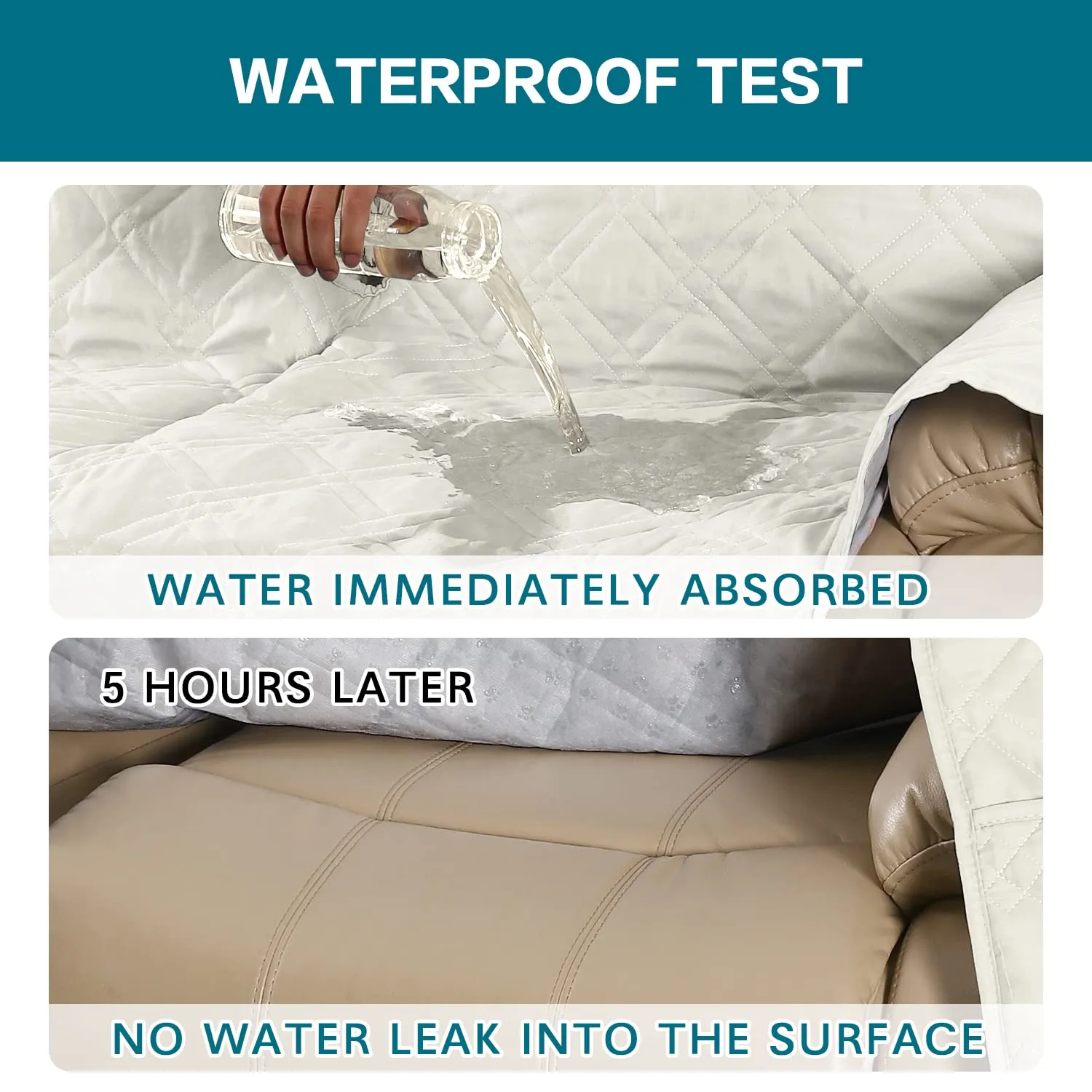 100% Waterproof Recliner Sofa Cover