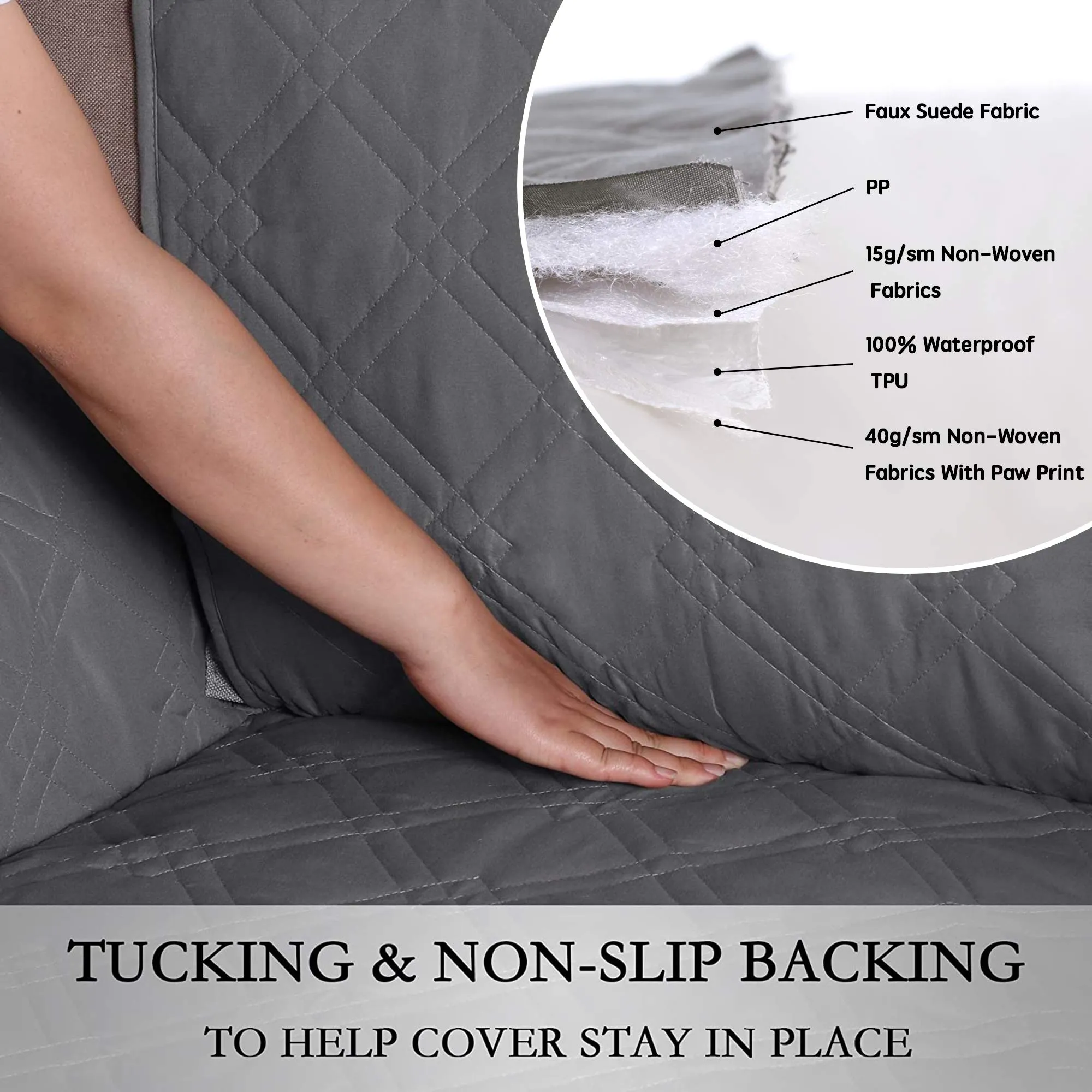 100% Waterproof Recliner Sofa Cover