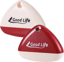2pcs Reusable Washable Lint Roller, Small Portable Good Life Lint Roller Mini Cute Sticky Lint Remover Cleaner for Clothes Pet Hair Carseats Pillow Cleaning Tools
