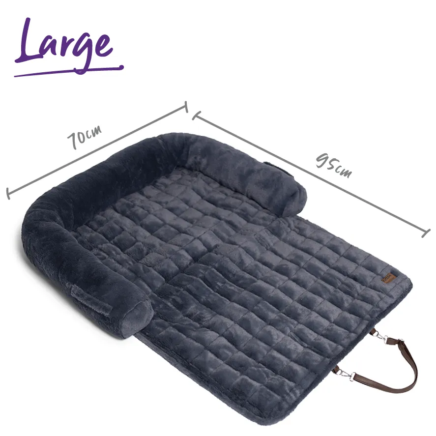 3-in-1 Couch n’ Car Cover Pet Bed - Dusk