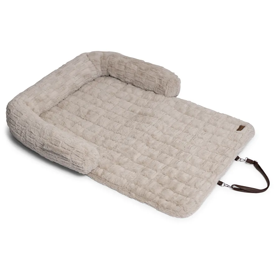 3-in-1 Couch n’ Car Cover Pet Bed - Honey