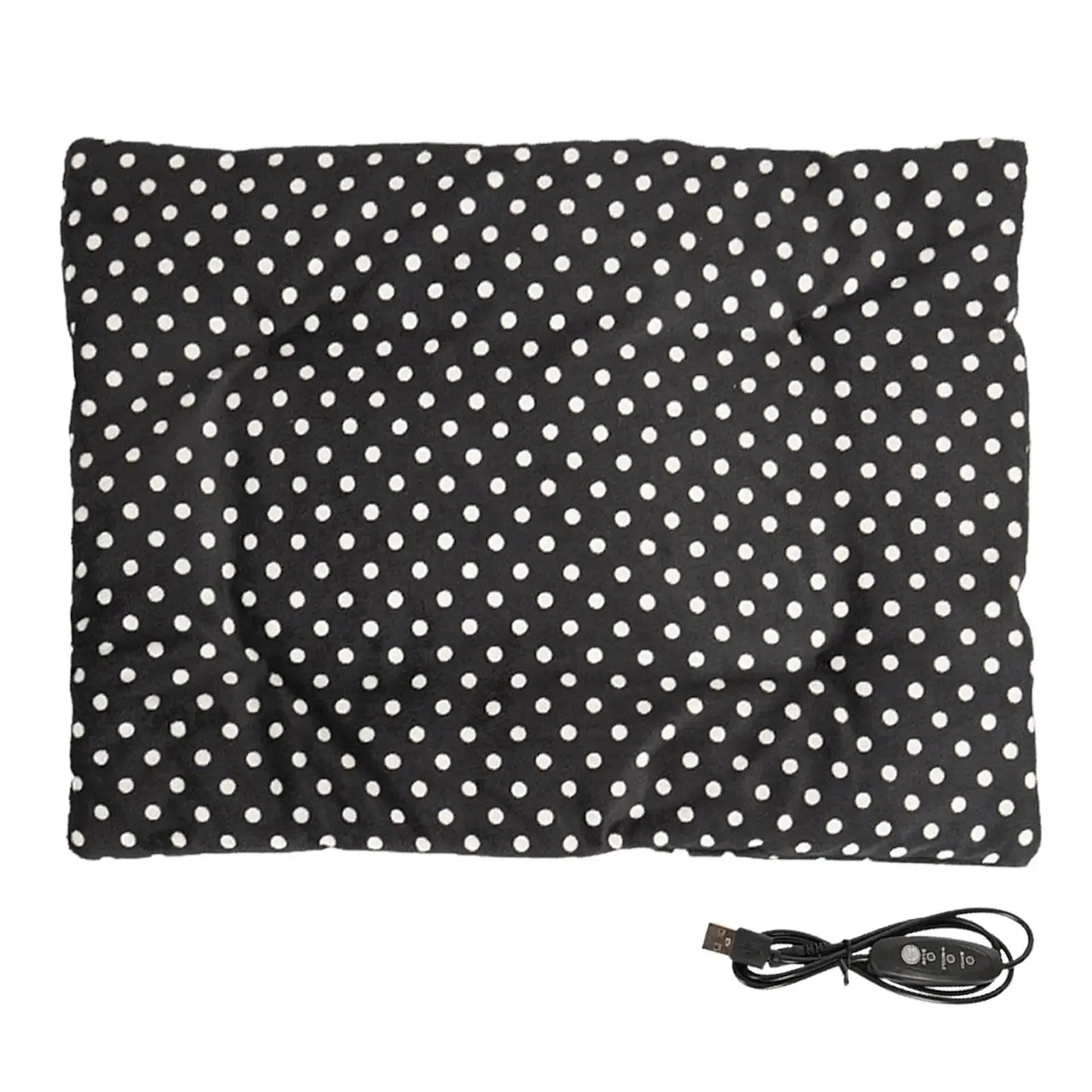 AiroPaws™  USB-Powered Three-Speed Adjustable Pet Heating Pad for Dogs, Cats, and Puppies - Electric Warm Mat with Indoor Temperature Control! Snuggle in Comfort!