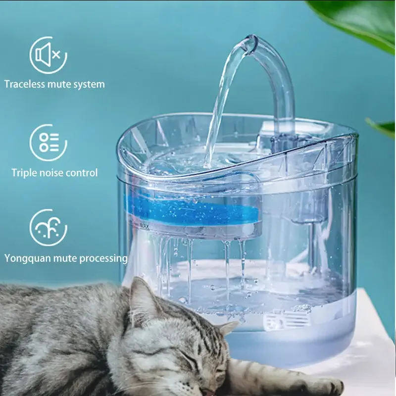 Automatic Quiet Ultra Water Fountain For Cats- Dp-167