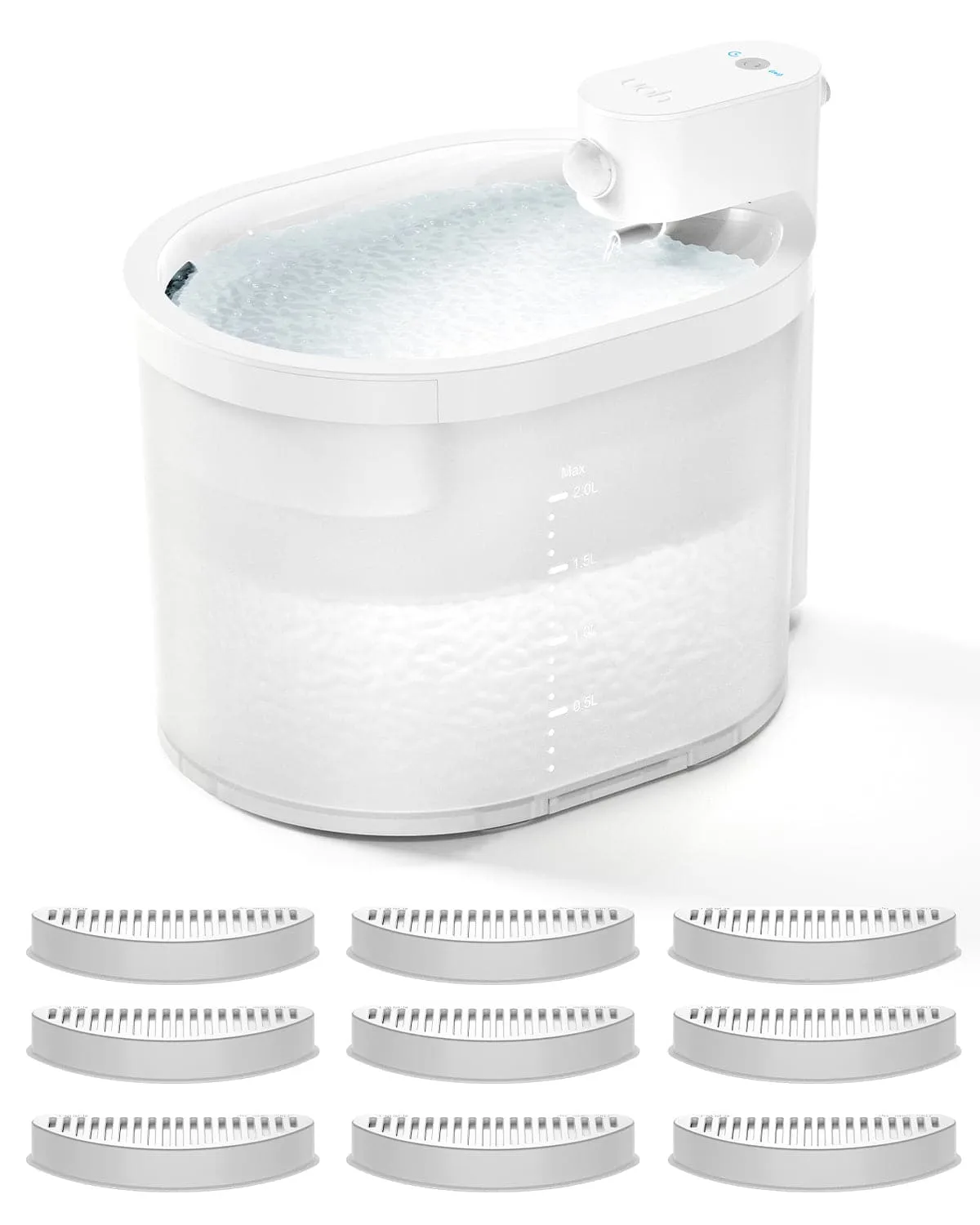 [BOGO] Wireless Cat Water Fountain & Free Smart Litter Deodorizer