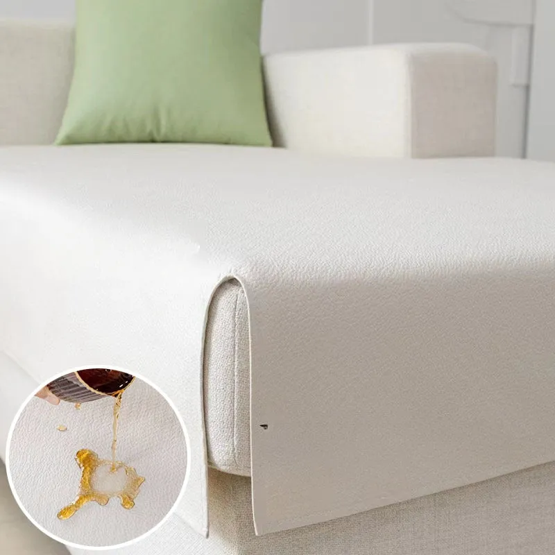 Bonnie Faux Leather Waterproof Couch Cover