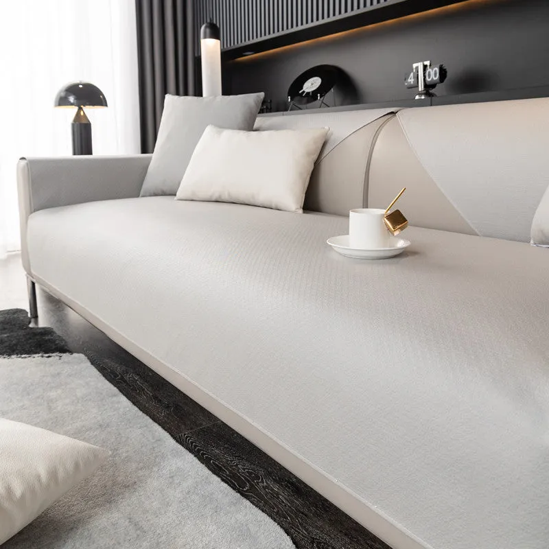 Bonnie Faux Leather Waterproof Couch Cover