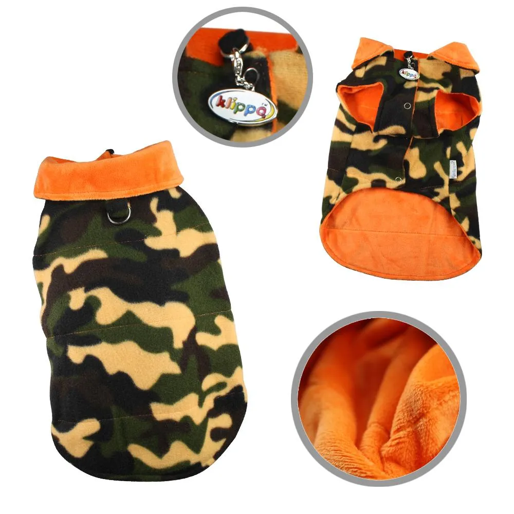 Camouflage With Ultra Soft Lining Dog Vest