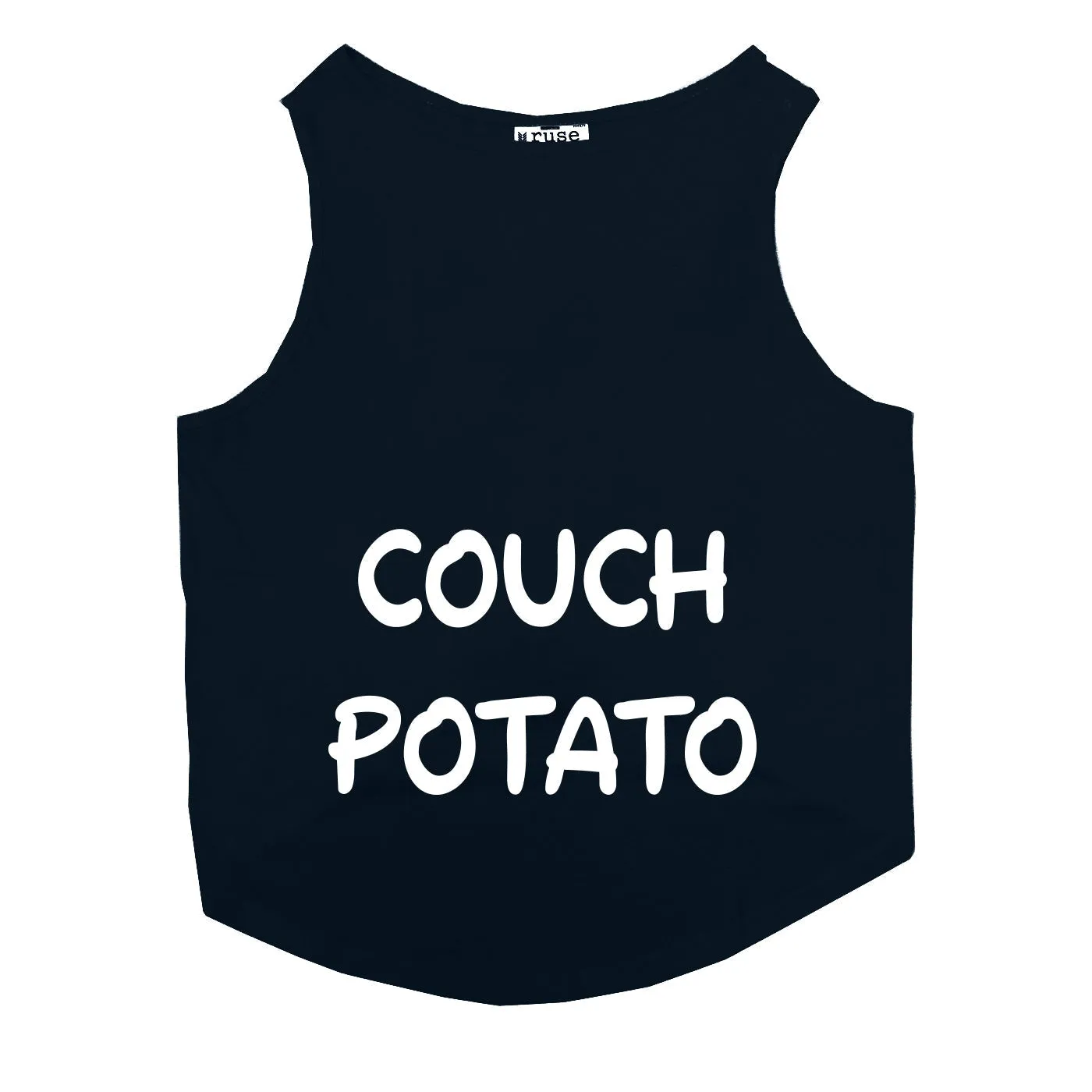 Couch Potato Night Glow Printed Cat Tee