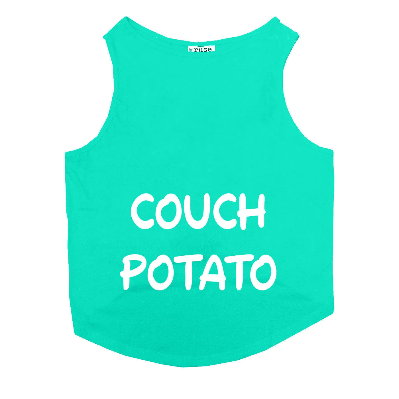 Couch Potato Night Glow Printed Cat Tee
