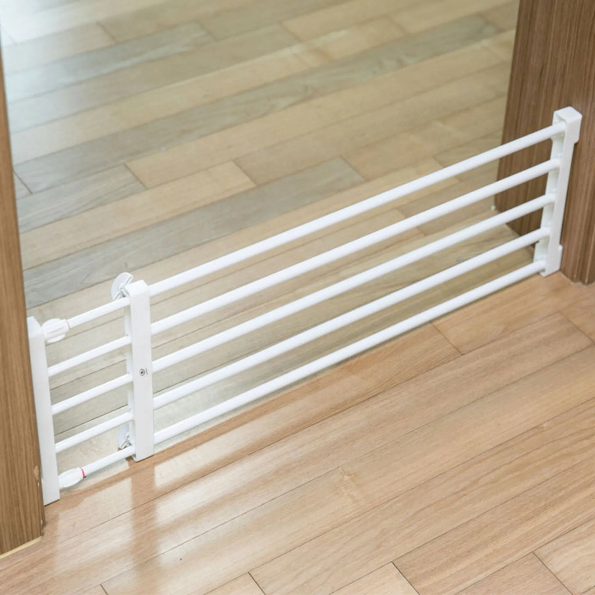 Dingdong Pet Adjustable Dog Fence, White, 56~95 x 24..., 1 Piece - 🏆 #68 - Pet Supplies - Best of December