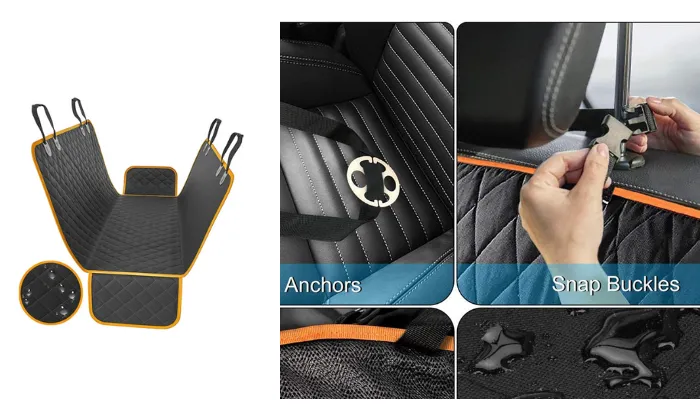 Dog Back Seat Cover Protector