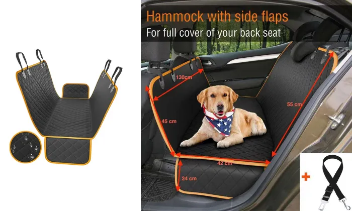 Dog Back Seat Cover Protector