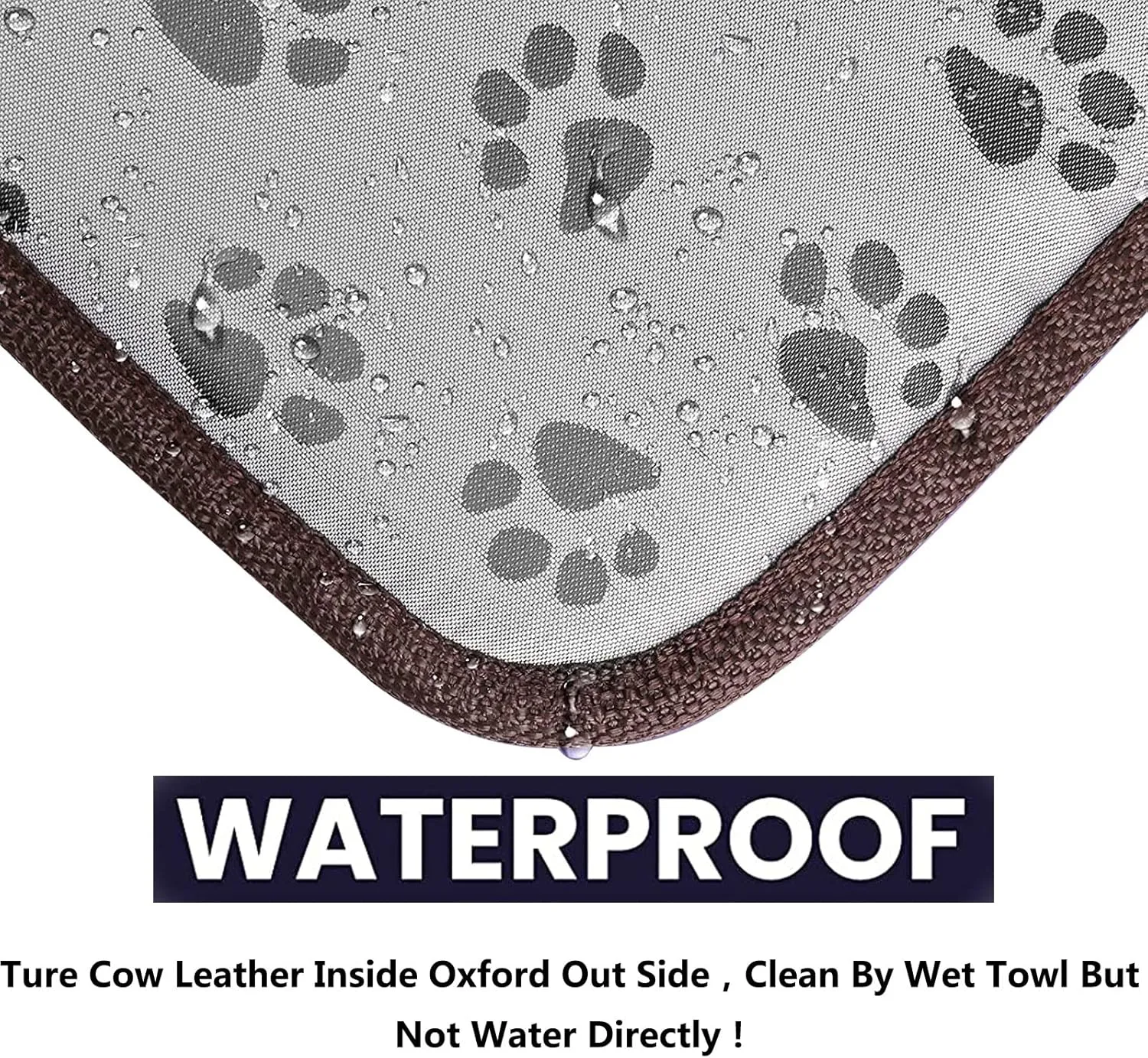 Dokinfish Pet Heating Pad, Electric Dog and Cat Thermal Mat,Adjustable Temperature Warming Heated Cat Bed,with Automatic Shut-Off Timer,Easy to Clean Waterproof Anti-Chewing Cord (19" Grey Cover)