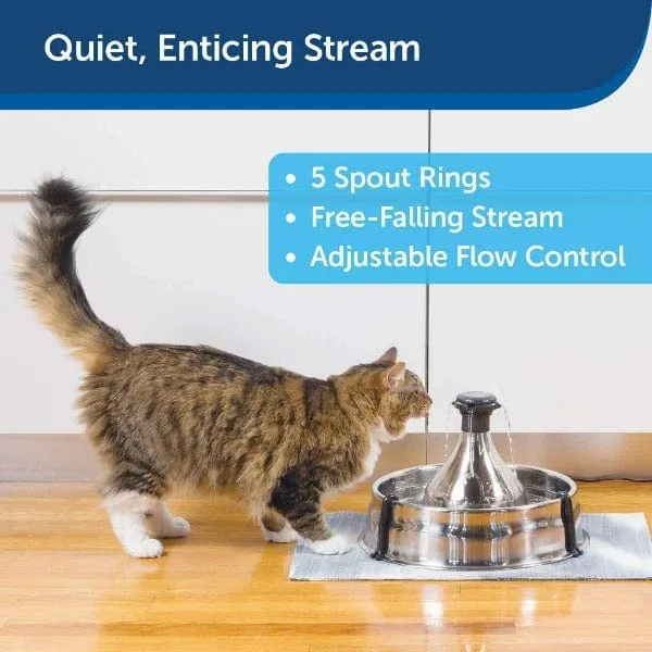 Drinkwell 360 Stainless Steel Pet Fountain