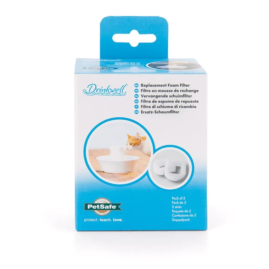 Drinkwell Foam Replacement Filter 2 Pack