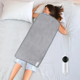 Extra Large Heating Pad 20x40 Heating Pad for Back Pain Relief Electric Heating for Period Cramps Shoulder Neck Knee Leg Pain Relief Moist/Dry Heat 10 Heat Setting Gift for Women Men Father's Day Mom
