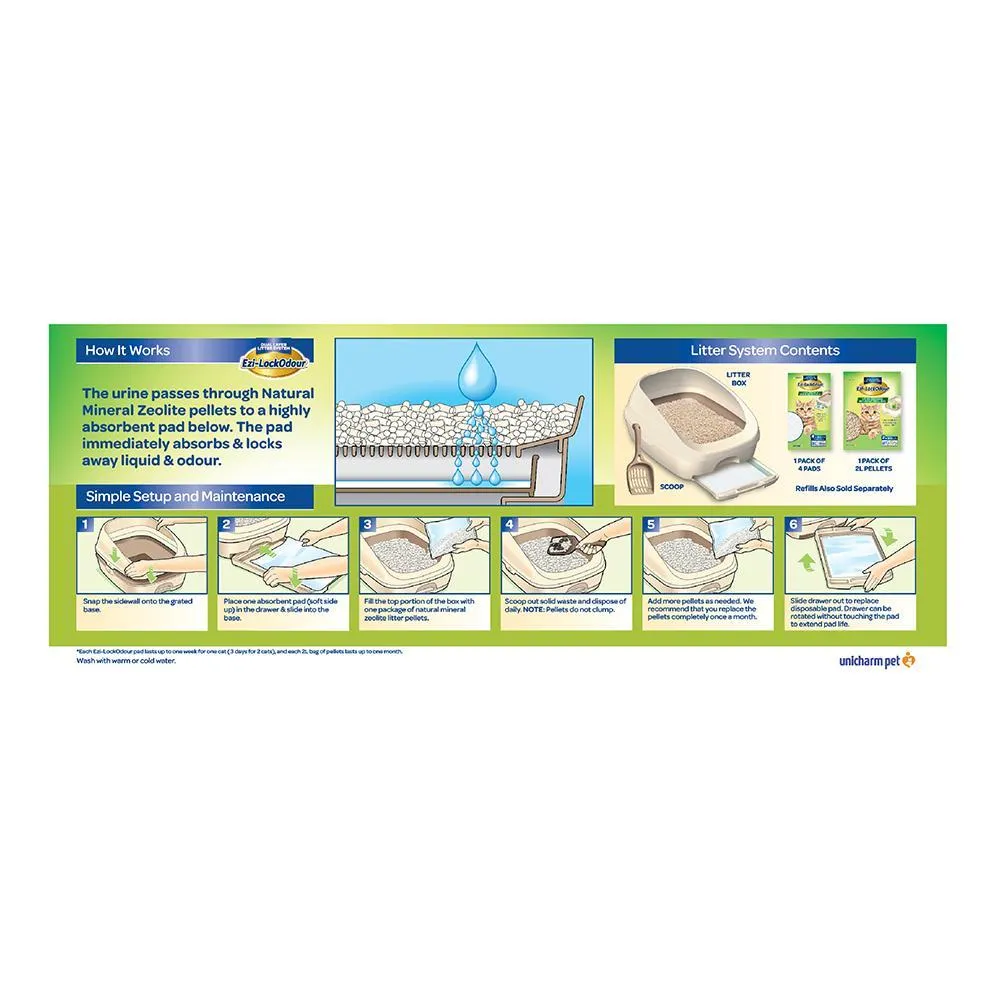 Ezi-Lock Odour Dual Layer Cat Litter