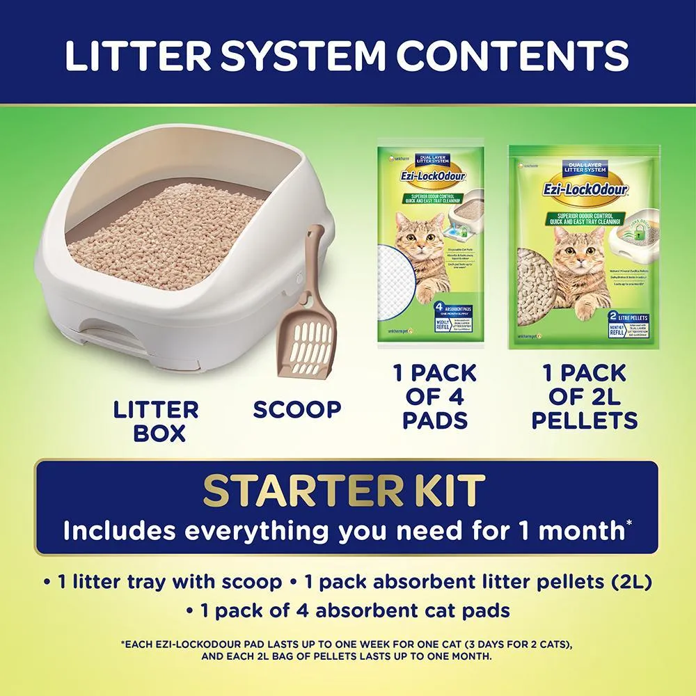 Ezi-Lock Odour Dual Layer Cat Litter