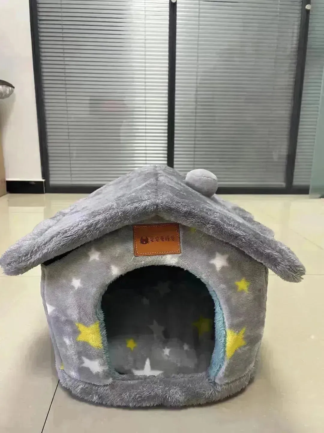 Foldable Dog House Pet Cat Bed Winter Dog Villa Sleep Kennel Removable Nest Warm Enclosed Cave Sofa Pets Supplies