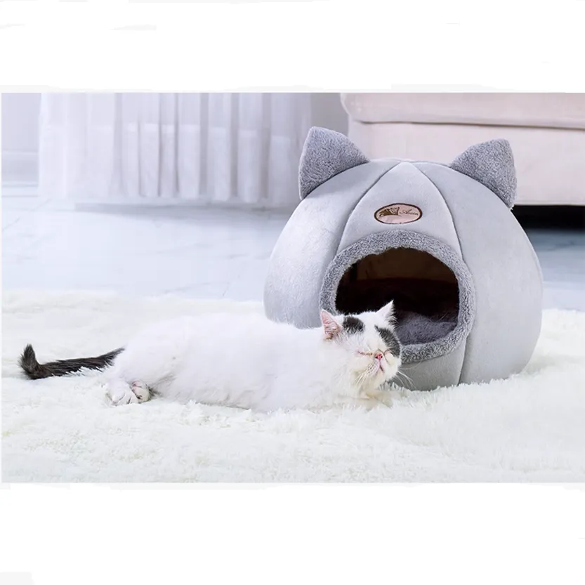 Funki Buys | Pet Beds | Cat Beds | Cozy Soft Cat Cave Houses