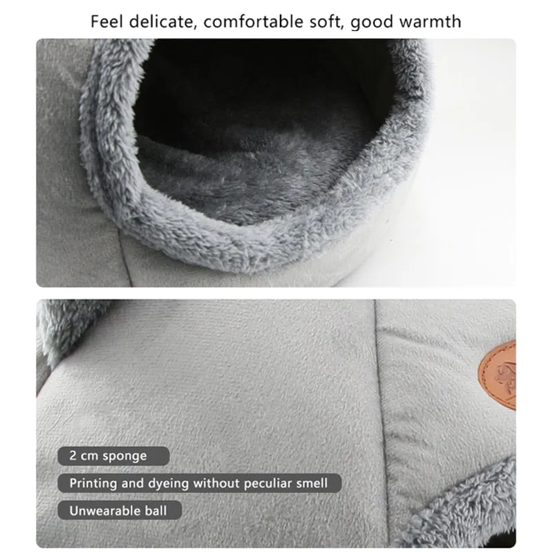 Funki Buys | Pet Beds | Cat Beds | Cozy Soft Cat Cave Houses
