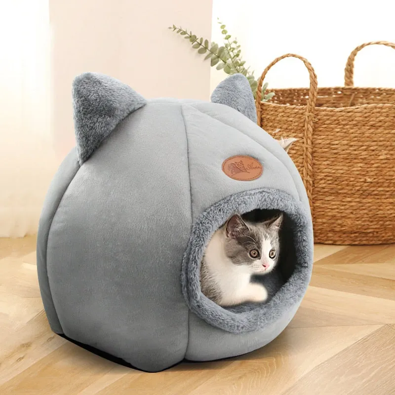 Funki Buys | Pet Beds | Cat Beds | Cozy Soft Cat Cave Houses