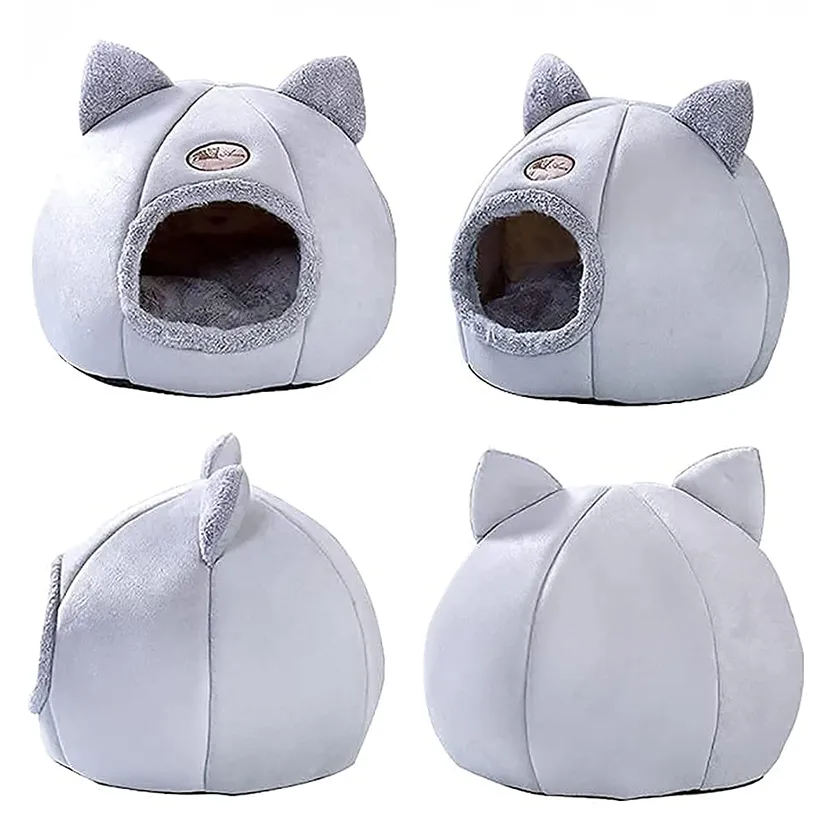 Funki Buys | Pet Beds | Cat Beds | Cozy Soft Cat Cave Houses