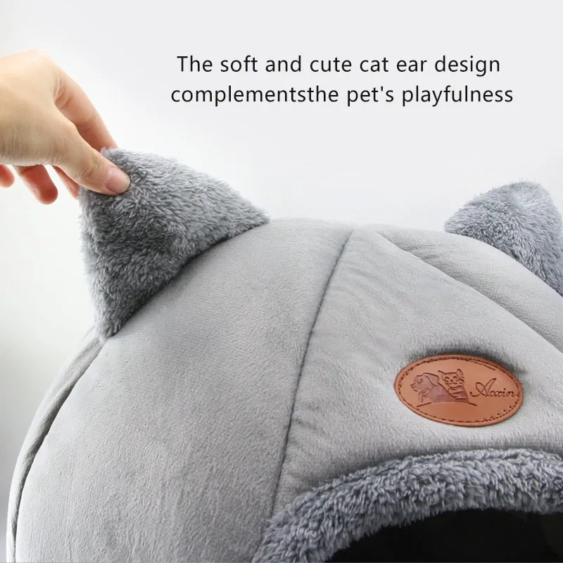 Funki Buys | Pet Beds | Cat Beds | Cozy Soft Cat Cave Houses