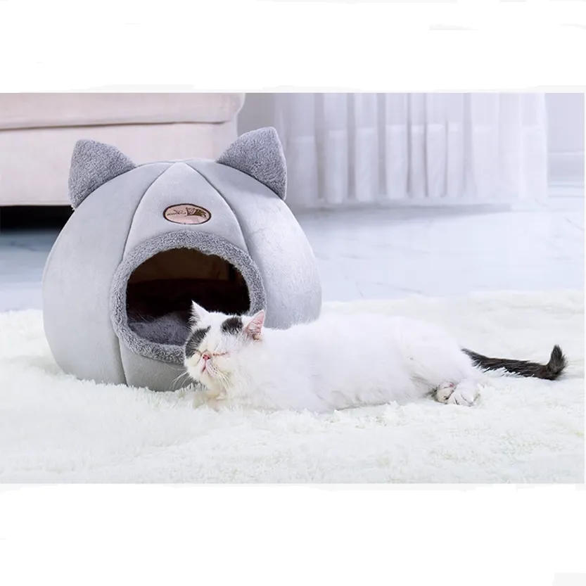 Funki Buys | Pet Beds | Cat Beds | Cozy Soft Cat Cave Houses