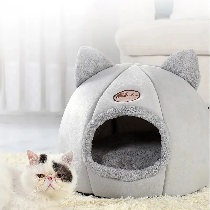 Funki Buys | Pet Beds | Cat Beds | Cozy Soft Cat Cave Houses