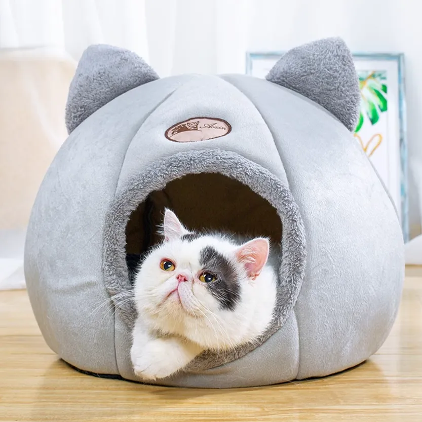 Funki Buys | Pet Beds | Cat Beds | Cozy Soft Cat Cave Houses