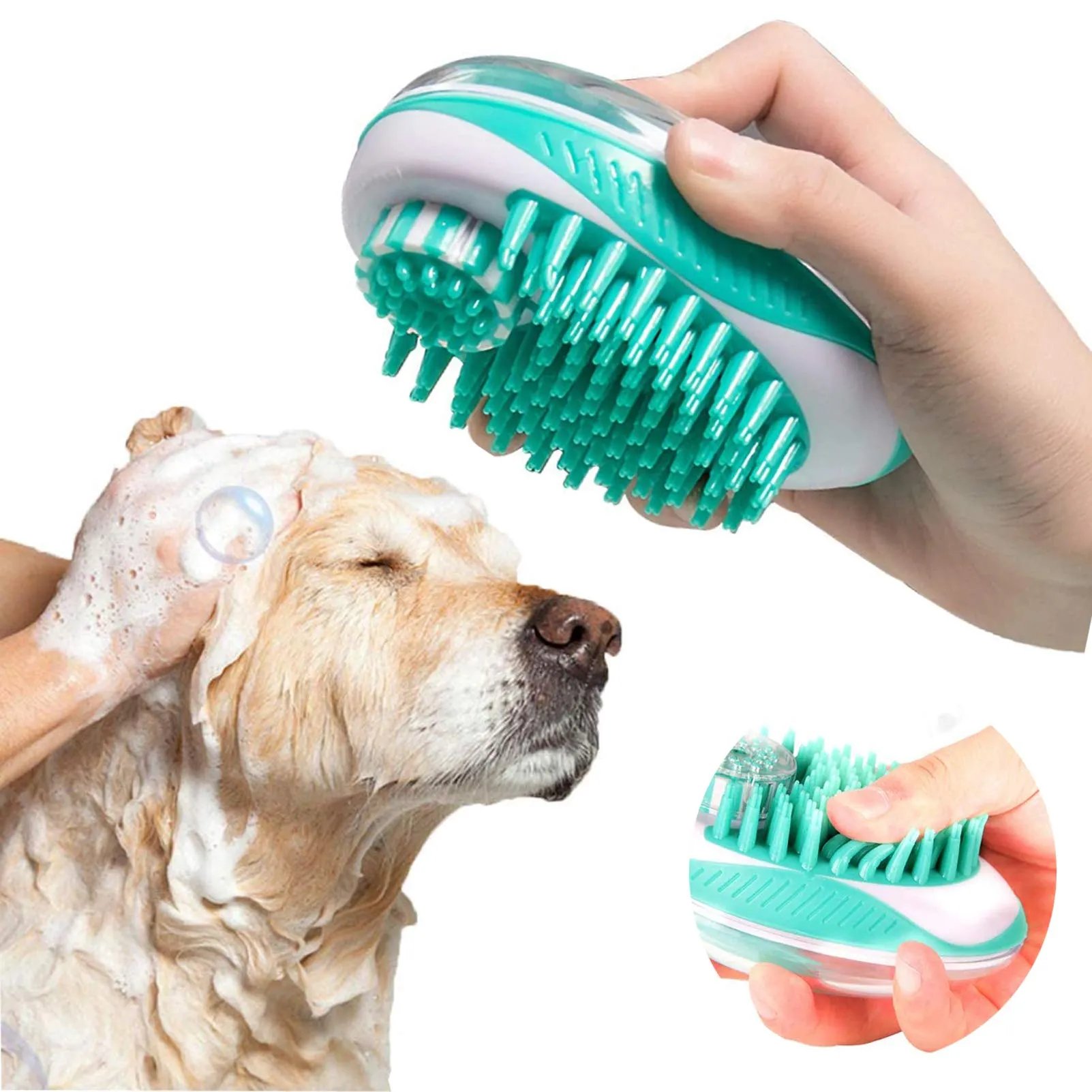 Funki Buys | Pet Scrubbers | Dog Bathtime Shampoo Washers