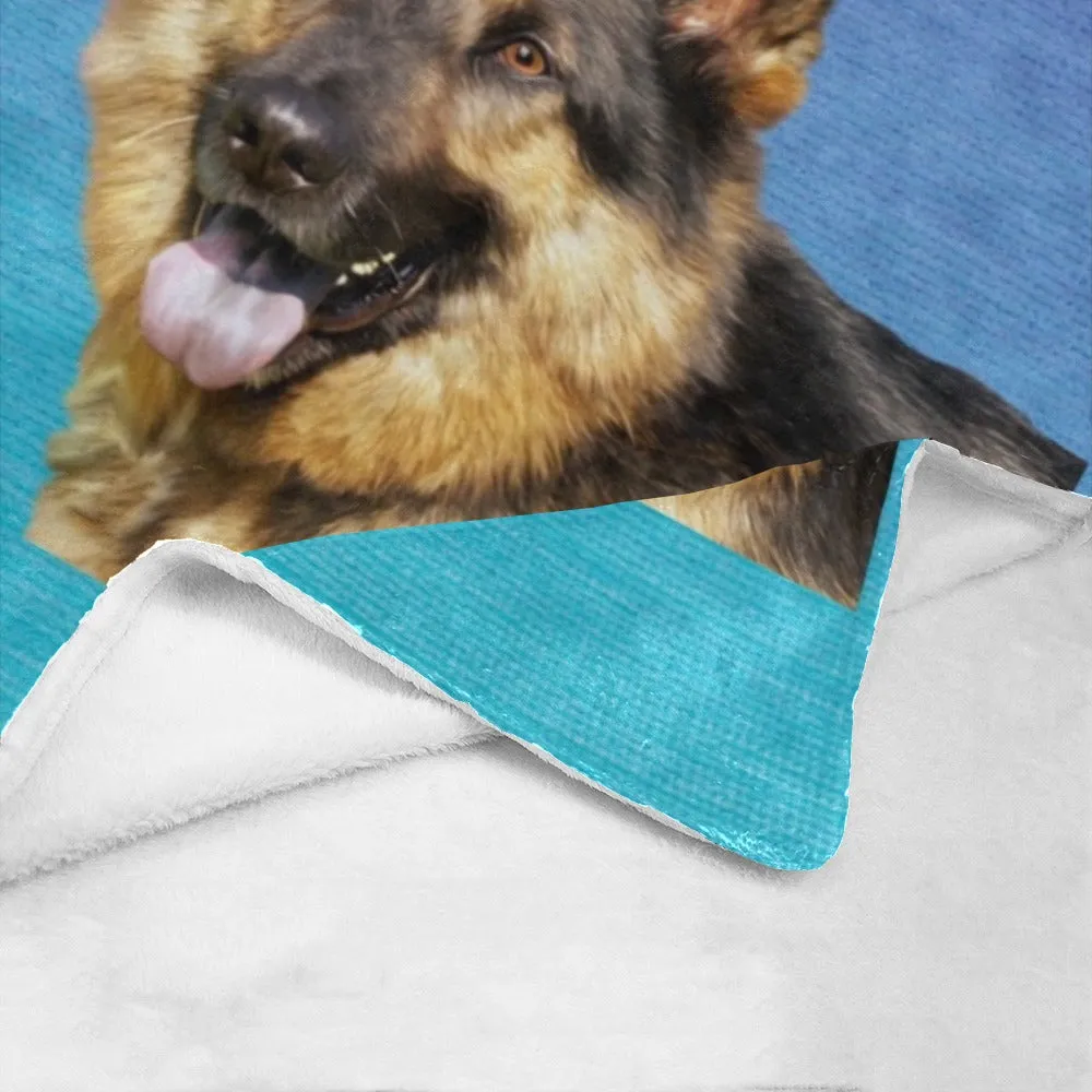 German Shepherd Pet Fleece Blanket