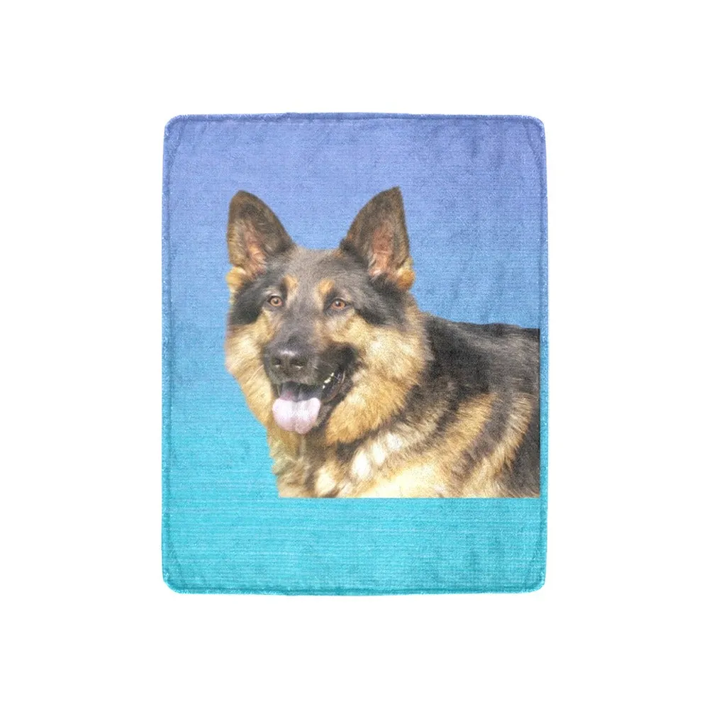 German Shepherd Pet Fleece Blanket
