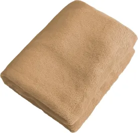 iMaylex Soft Puppy Flannel Fleece Blanket for Pet Dog Cat, Plush Microfiber, Cozy and Lightweight, Camel, Pet, 19 x 27 inch (50 x 70 cm)