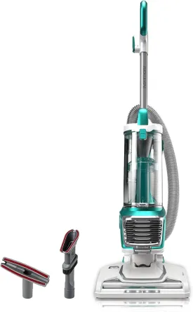 Kenmore Bagless Upright Vacuum 2-Motor Power Suction Lightweight Carpet Cleaner with 10Hose, HEPA Filter, 2 Cleaning Tools for Pet Hair, Hardwood Floor, Green, 2 Liters