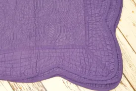 Lavender Monogram Quilts