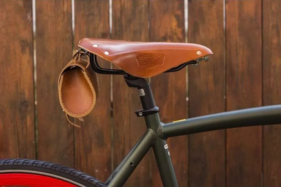 Leather Bicycle Saddlebag