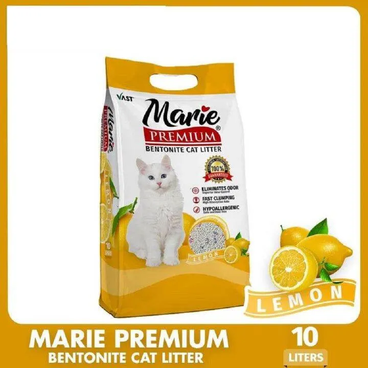 Marie Premium Bentonite Cat Litter (10 Liters)