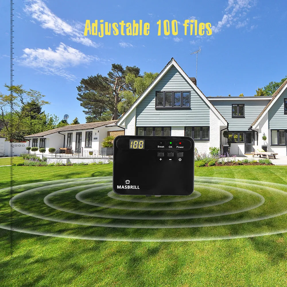 MASBRILL Underground Electric Dog Fence Transmitter