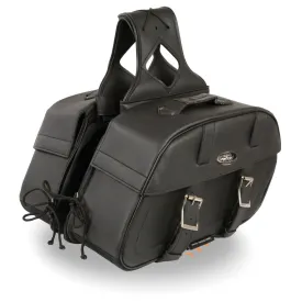 Milwaukee Leather SH611ZB Black Zip-Off PVC Throw Over Rounded