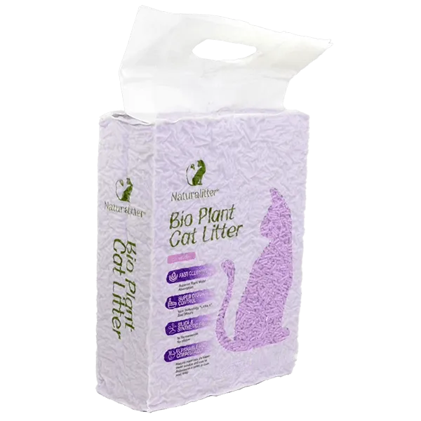 Naturalitter Bio Plant Cat Litter; Lavender