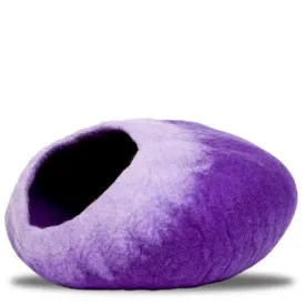 Ombre Wool Pet Cave, Purple