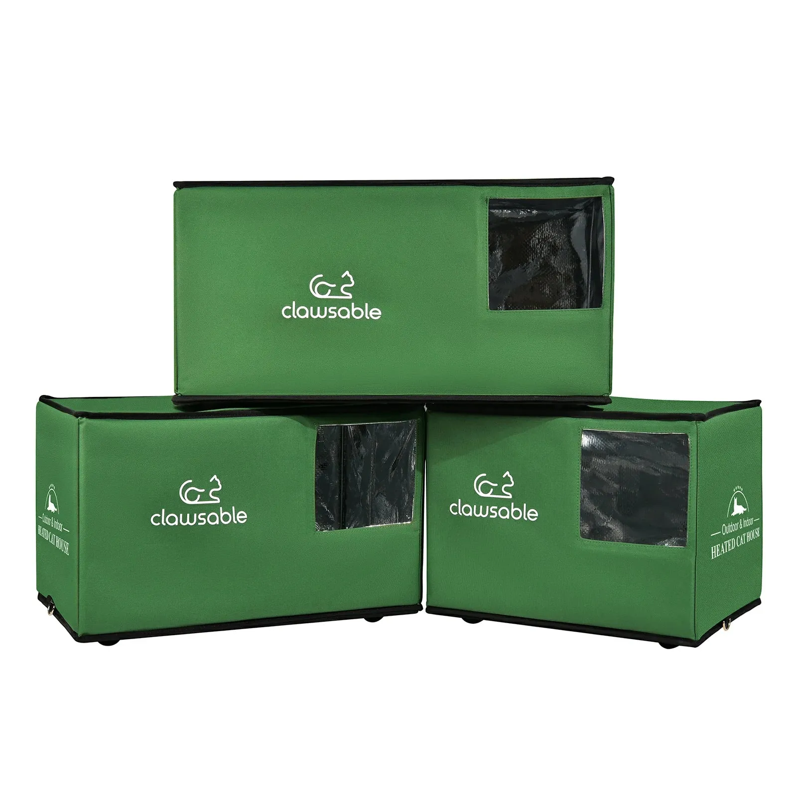 Outdoor Portable Insulated Cat House Medium