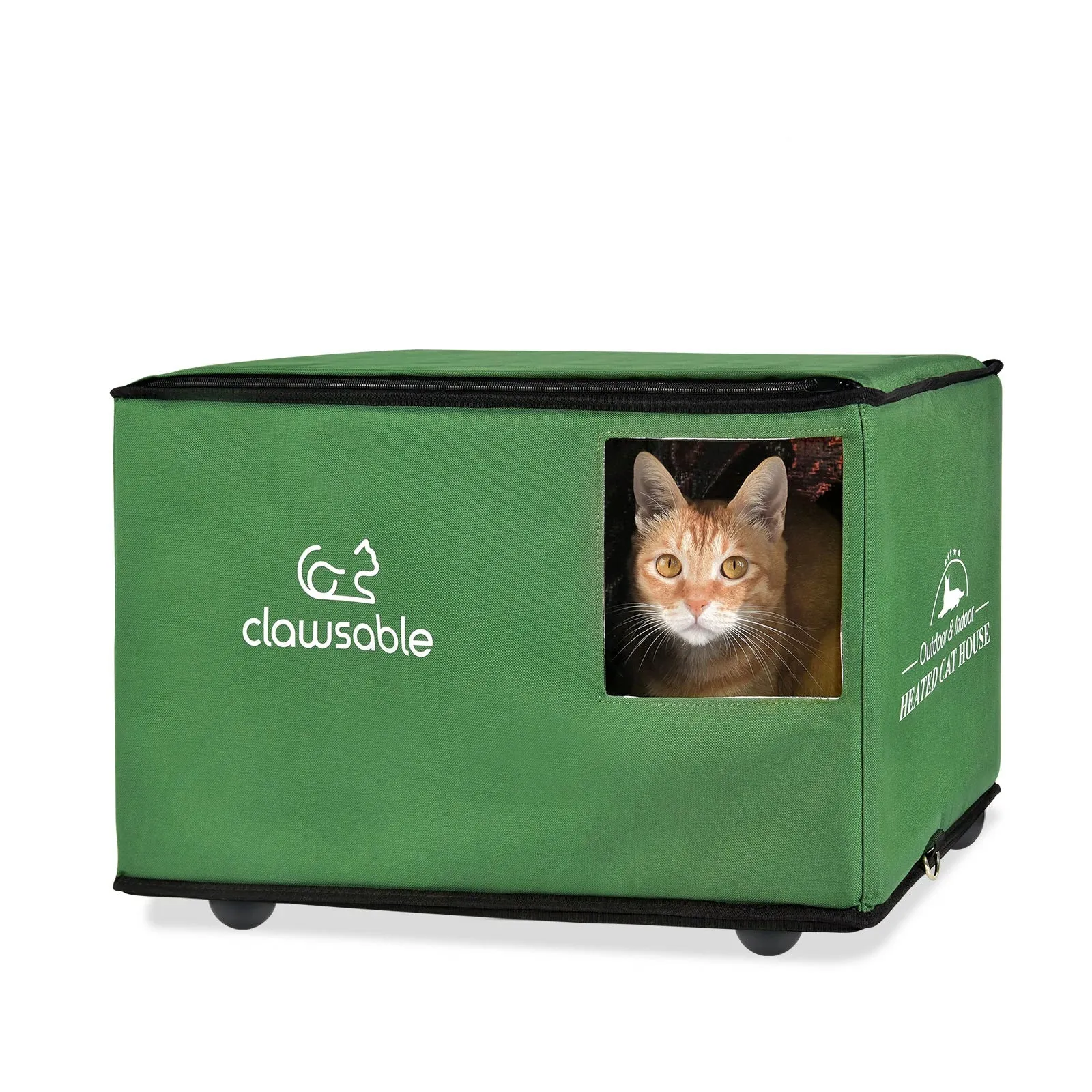 Outdoor Portable Insulated Cat House Medium