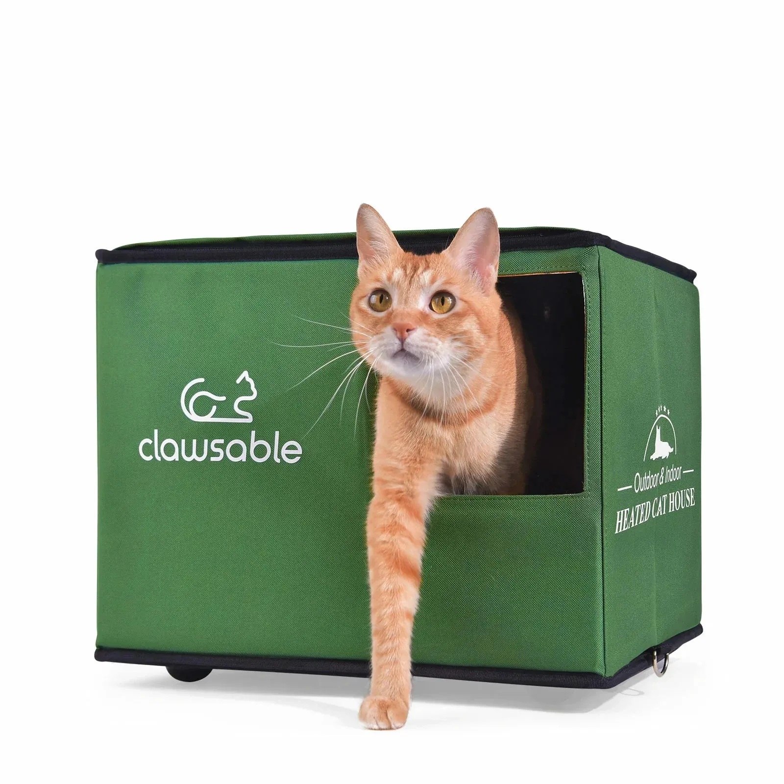 Outdoor Portable Insulated Cat House Small